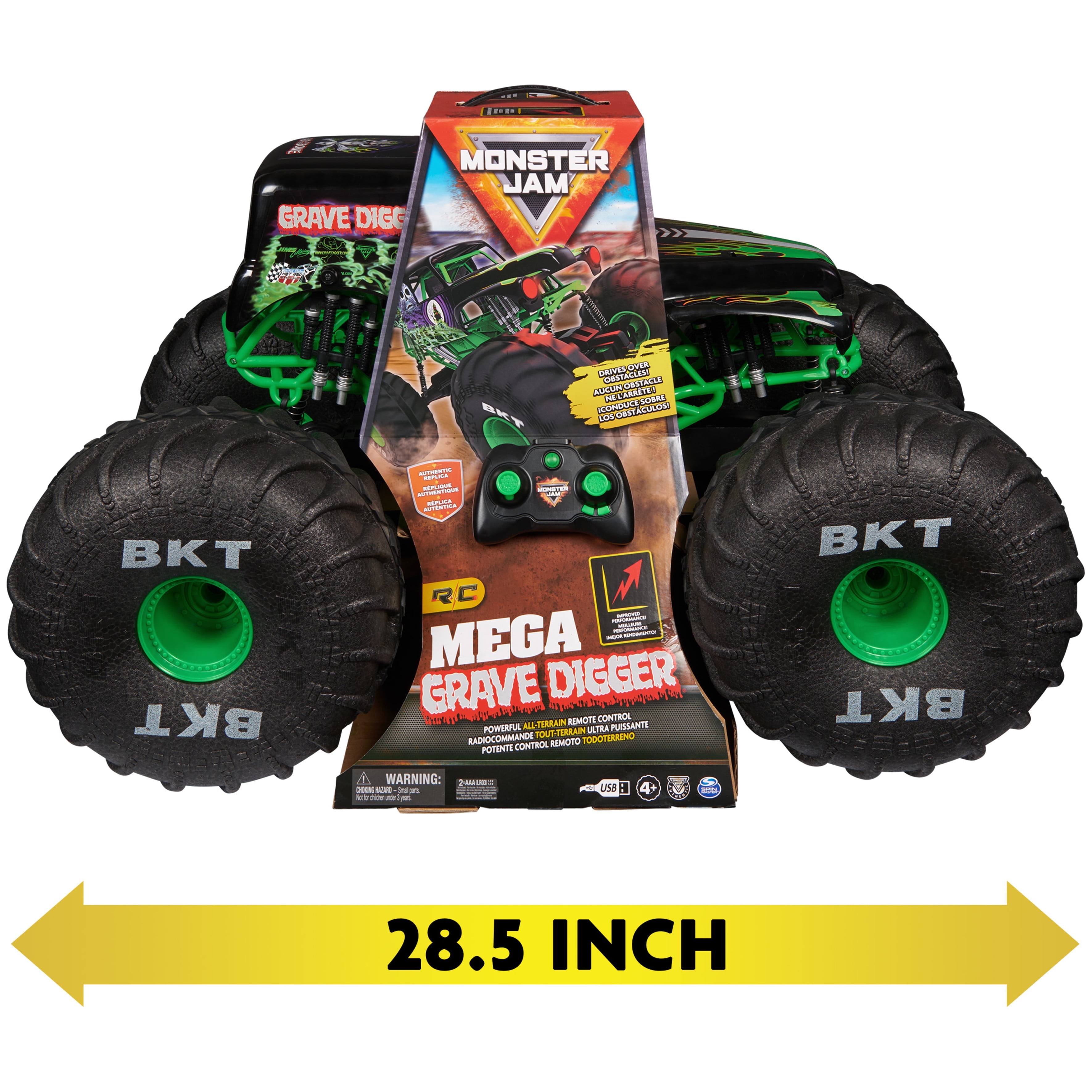 Hey! Play! Remote-Control Monster Truck HW4200017 - The Home Depot