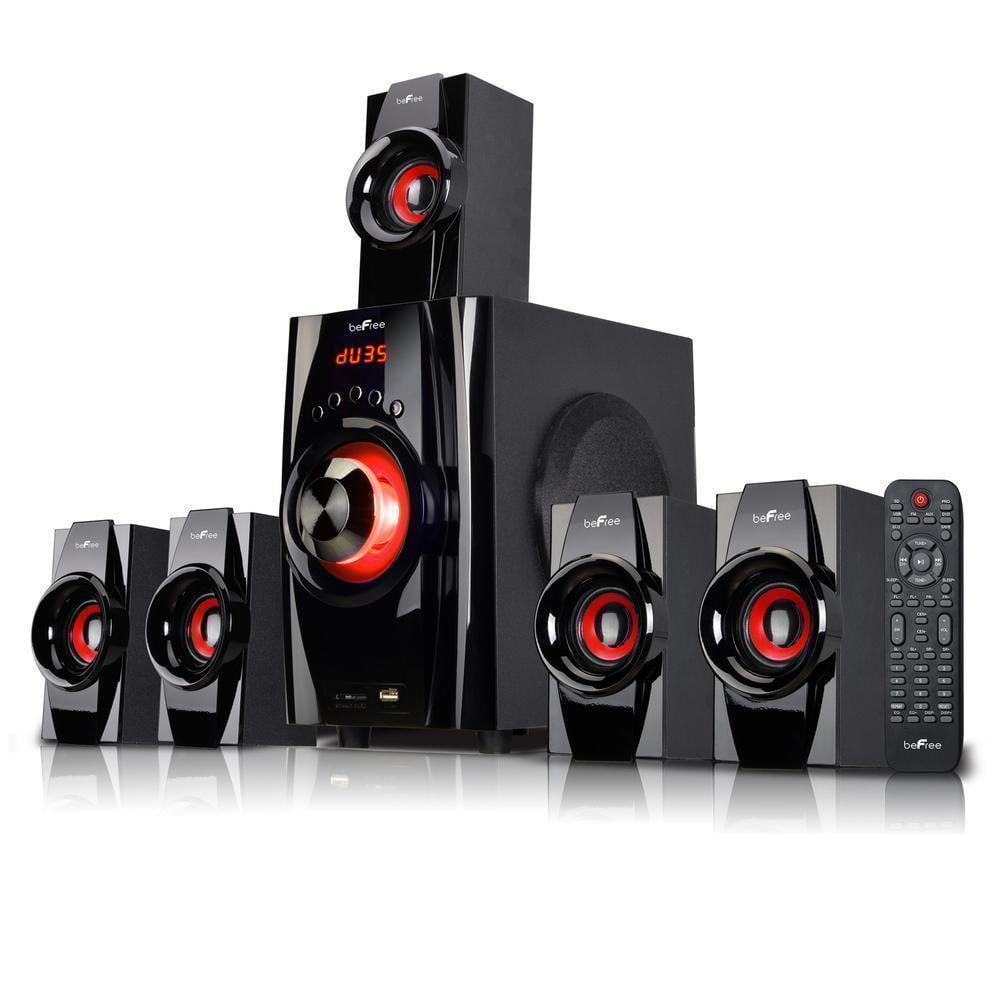 Home Theater System Smart TV Speakers Surround Sound Wired 5.1