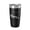 Black, variant on Devils Lake Map Tumbler Travel Mug Insulated Laser Engraved Coffee Cup North Dakota 20 oz Yellow