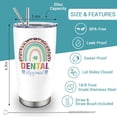 thumbnail image 4 of Dental Hygienist Gifts for Women Men, Dental Hygienist Graduation Gifts, Appreciation Gifts for Dental Hygienist, Cute Gifts for Dental Hygienist, Birthday Gifts for Dental Hygienist 20 oz Tumbler, 4 of 6
