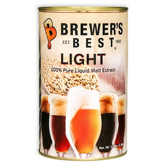 Brewer's Best Liquid Malt Extract - Light - 3.3 lbs.
