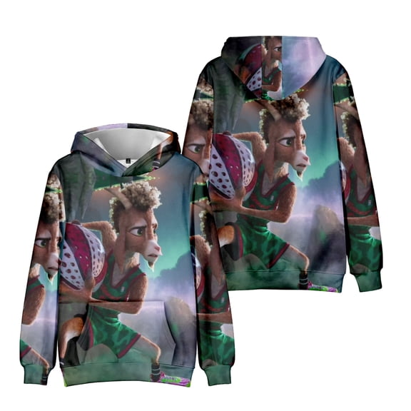 Boys Goat Will Harris Hoodie Kids Goat Movie 3D Figure Printed Sweatshirt