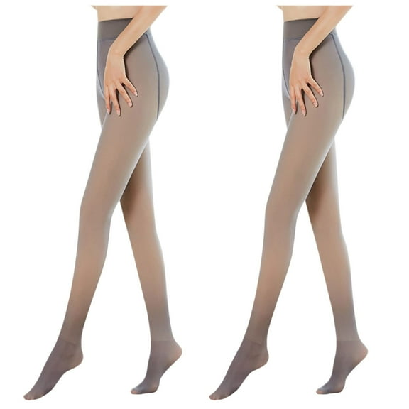 Ladies Thin Skin Feet Socks 2-Pack Breathable Sheer Seamless Everyday Wear