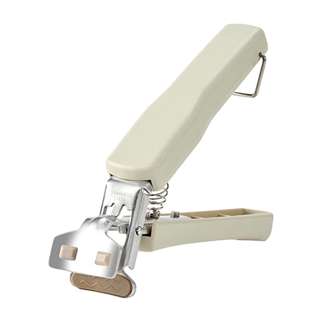 Pinza de agarre para cuencos, platos y sartenes de acero inoxidable, soporte para utensilios de cocina. Clip de tazón