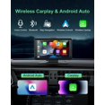 thumbnail image 2 of Pantalla CarPlay 25HOURS de 7" HD inalámbrica para Apple y Android, 2 of 9