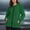 Green women's hooded zip up jacket a1, variant on thefmos WWomen's Hooded Zip Up Windbreaker Jacket Solid Casual Blazer Outerwear Fall Winter Spring Warm Coat, Pink S