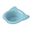 thumbnail image 1 of Baño de asiento, asiento de inodoro, lavabo de cadera, bidé, lavabo de cuidado de bañera para l Azul1 jinwen Bañera de asiento para inodoro, 1 of 7