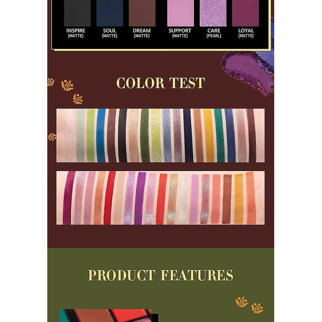 Paleta de sombras de ojos HUOGUO Tarot Card Holy Grail 36 colores