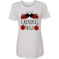 thumbnail image 3 of Inktastic Ladybug Hugs Cute Pair of Ladybugs Women's T-Shirt, 3 of 5