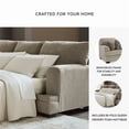 thumbnail image 4 of Signature Design by Ashley Stonemeade Taupe Queen Sofa Sleeper, 4 of 20