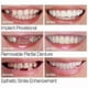 thumbnail image 2 of Smile Snap On False Teeth Upper Lower Dental Veneers Dentures Tooth Cover Setyj51-3, 2 of 5