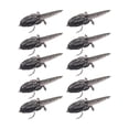 thumbnail image 1 of Pre-Rigged Tadpole Lures, 1.5 in, Floating Soft Plastic Bait, Lifelike Action to Attract Multiple Fish Species, Perfect for Bass Fishing in Lakes and Rivers, 1 of 8