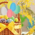 thumbnail image 1 of unbranded 9Ud Huevos De Pascua Para Multicolor En Material Plástico Premium Con Detalles Y Lazo, 1 of 8