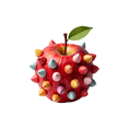 thumbnail image 3 of Yatrandify Colorful Apple Stickers Waterproof Vinyl Stickers Lovely Decorative Stickers for Laptops Notebooks DIY, 3 of 9