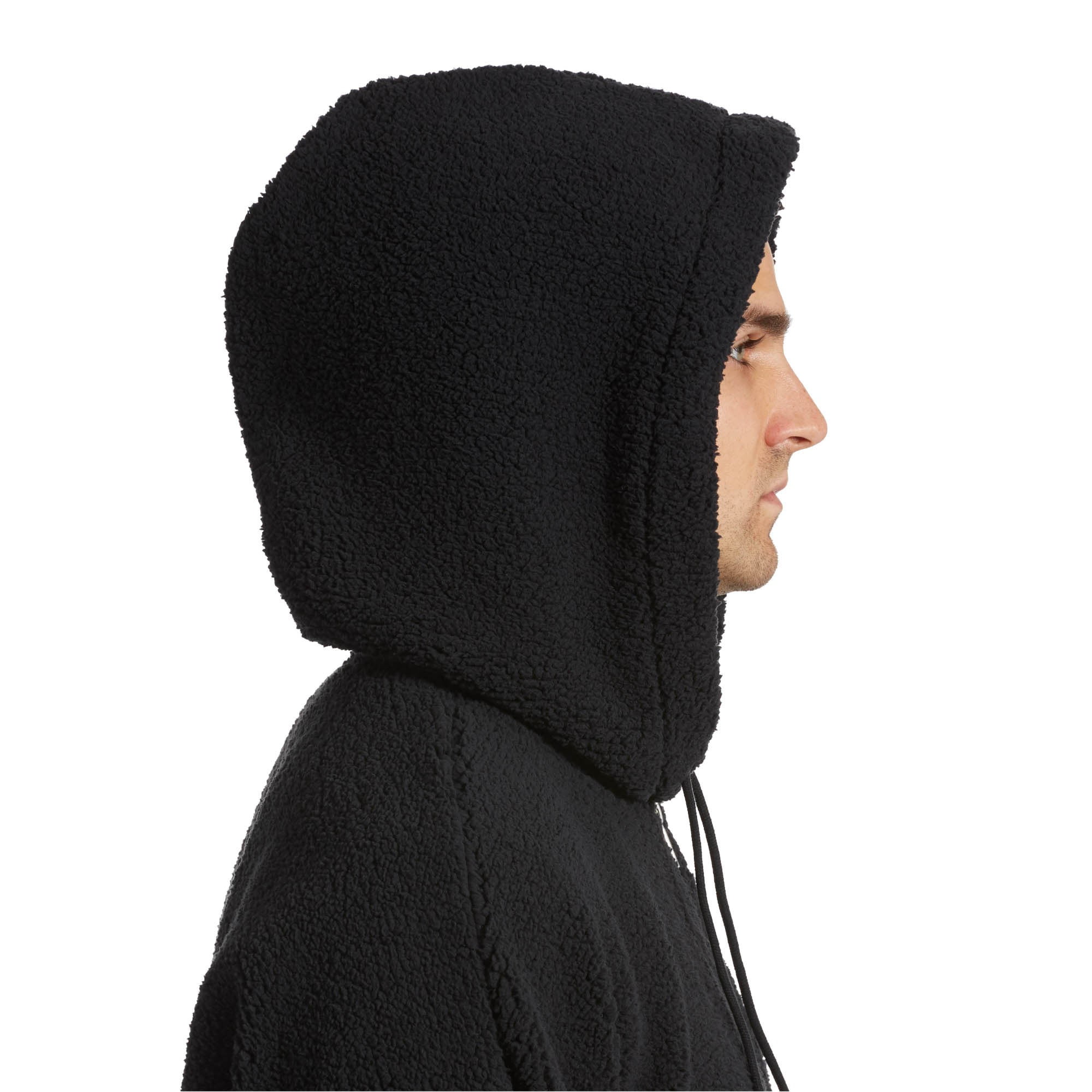puma downtown sherpa hoodie