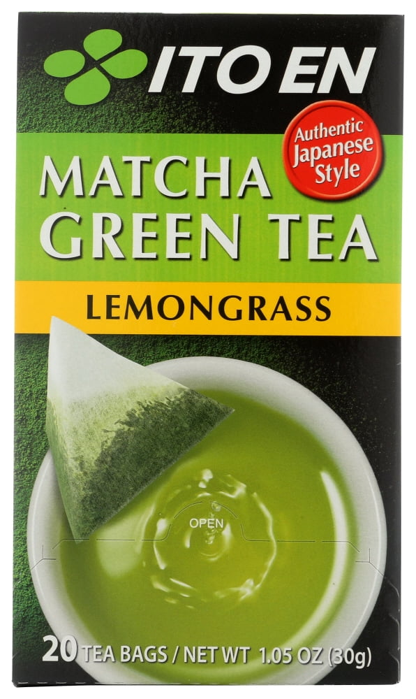 Ito En Organic Matcha Green Tea Lemongrass, 20 Bags