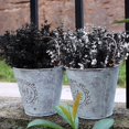 thumbnail image 3 of 12 Bundles Artificial Fake Flowers, Faux Outdoor Plastic Plants UV Resistant Shrubs Outside Indoor Decorations,UV Resistant Faux Plastic Plants Garden Porch Window Box (Orange Red), 3 of 4