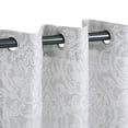 thumbnail image 3 of Impressions Yantha Jacquard Curtains Set of 2 with Grommet Top Header, 3 of 4