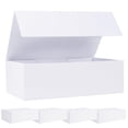 thumbnail image 1 of Caja de regalo LFBOX blanca con tapas magnéticas de 35 x 21 x 11 cm, paquete de 5, 1 of 7