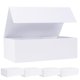 thumbnail image 1 of Caja de regalo LFBOX blanca con tapas magnéticas de 35 x 21 x 11 cm, paquete de 5, 1 of 7
