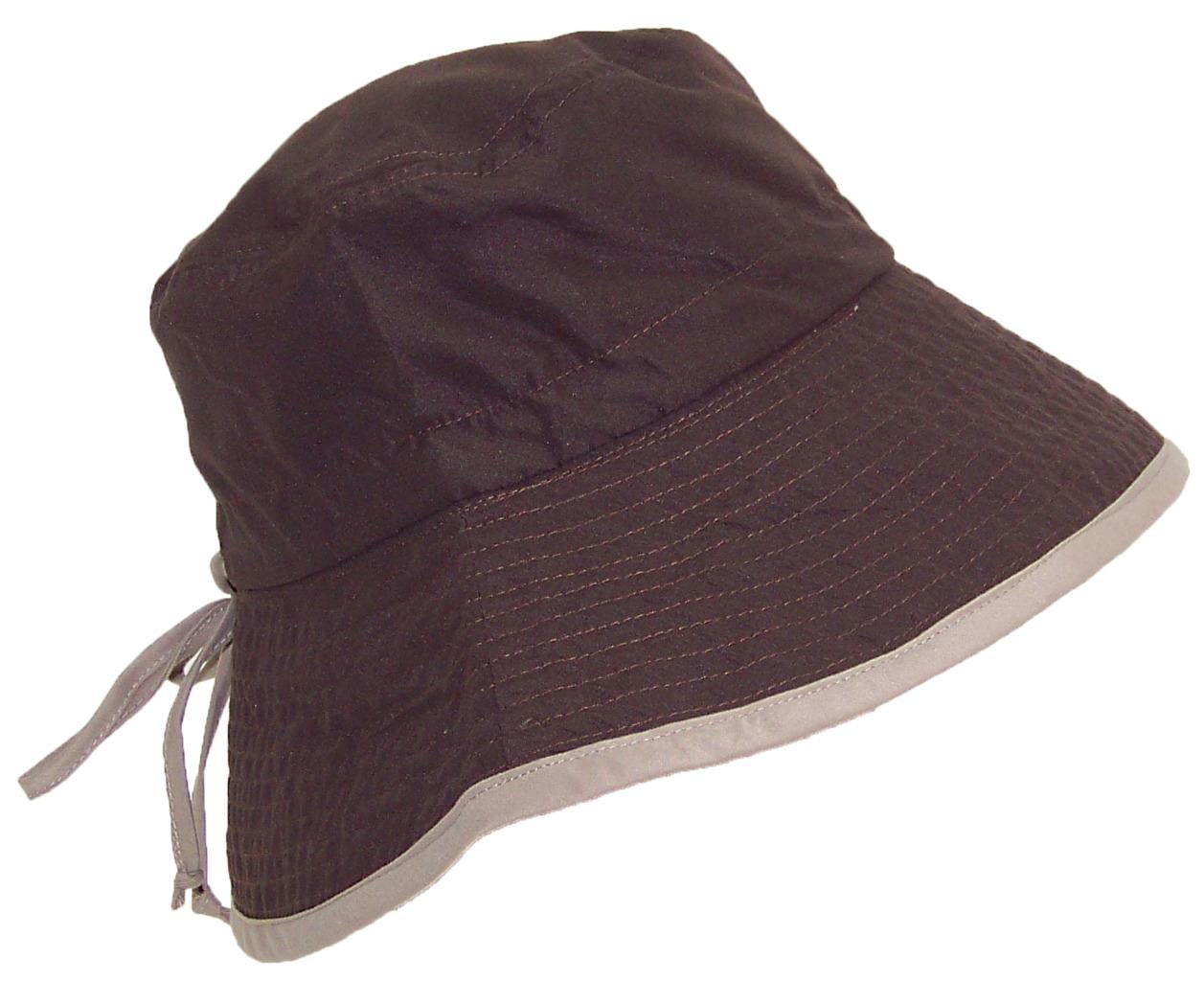 browns bucket hat with string