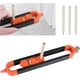thumbnail image 1 of Contour Gauge with Lock, Profile Tool Woodworking Measuring Ruler Irregular Contour Duplicator Gauge Tools, 1 of 4
