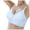 Blue, variant on Women's Cool Jelly Seamless Ice Silk Push Up Bra Thin Soft Support Breathable Comfortable Back Design