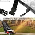 thumbnail image 5 of Lawn Mower Cover, 210d With Drawstring And Storage Bag, Protective Cover For Most Lawn Mower Models 71l X 21w X 47h Inch, 5 of 5