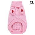 thumbnail image 1 of Greeniant Suéter de Navidad para mascotas, suéter de punto cálido de Color sólido, ropa de otoño e invierno Ropa para mascotas Rosado SG, 1 of 6