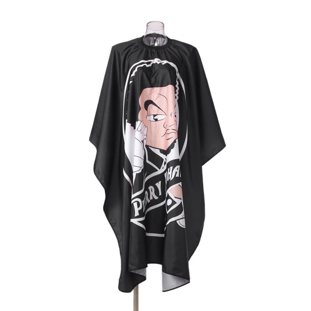 Capa impermeable para corte de cabello con cierre rápido Vestido de peluquería Delantal resistent CACAGOO Cabo de corte de pelo