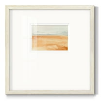 Ash Blue Horizon IPremium Framed Print