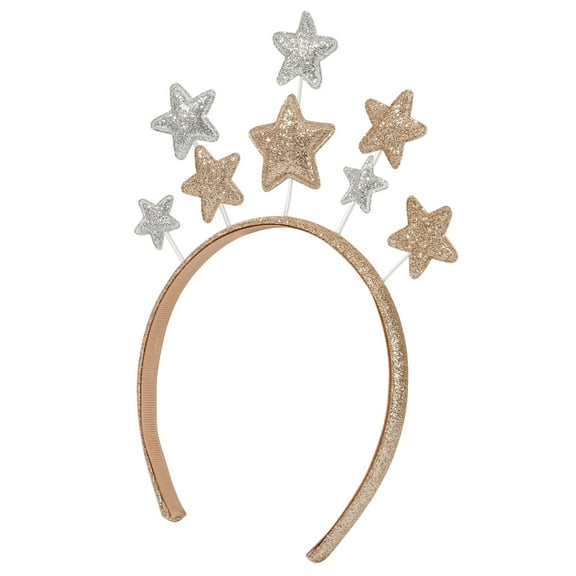 BESTOYARD Star Headband Hair Hoop Multi Color Party Hair Decoration