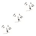 thumbnail image 3 of Justharion Discover Endless Possibilities Creative Wall Sticker Living Space Wall Sticker For Bedroom As Shown 3Set, 3 of 6