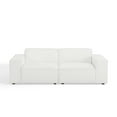 thumbnail image 3 of Modular Sofa, White, Fabric, Modern Contemporary French Country, Living Lounge Cafe Room Hotel Lobby Hospitality, 3 of 10