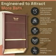 thumbnail image 2 of Big Bat Box- Large 3 Chamber Bat House for Outdoors - BCI Certified - WildYard, 2 of 9