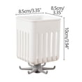 thumbnail image 2 of Limited Time 360-degree Rotatable Storage Hook With Storage Box Kitchen Punch- Wall Sticky Hook Kitchen Utensils Rack Chopsticks Cage 2025 New, 2 of 2