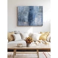 thumbnail image 4 of Blue Wall Art for Living Room,Canvas Picture Wall Decor for Bathroom Bedroom,Retro Oil Painting Modern Abstract Art Aesthetics Painting Artwork for Office Kitchen Hallway Dining Room Decor 20"x24", 4 of 8