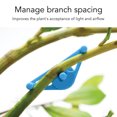 thumbnail image 3 of 50Pcs Adjustable Plant Support Clips, Manage Bar Spacing Low Stress Training Reusable Plant Clips for Better Growth Yield, 3 of 7