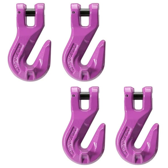 KWB Grade 100 Clevis Grab Hook - 9/32" - 4 Pack