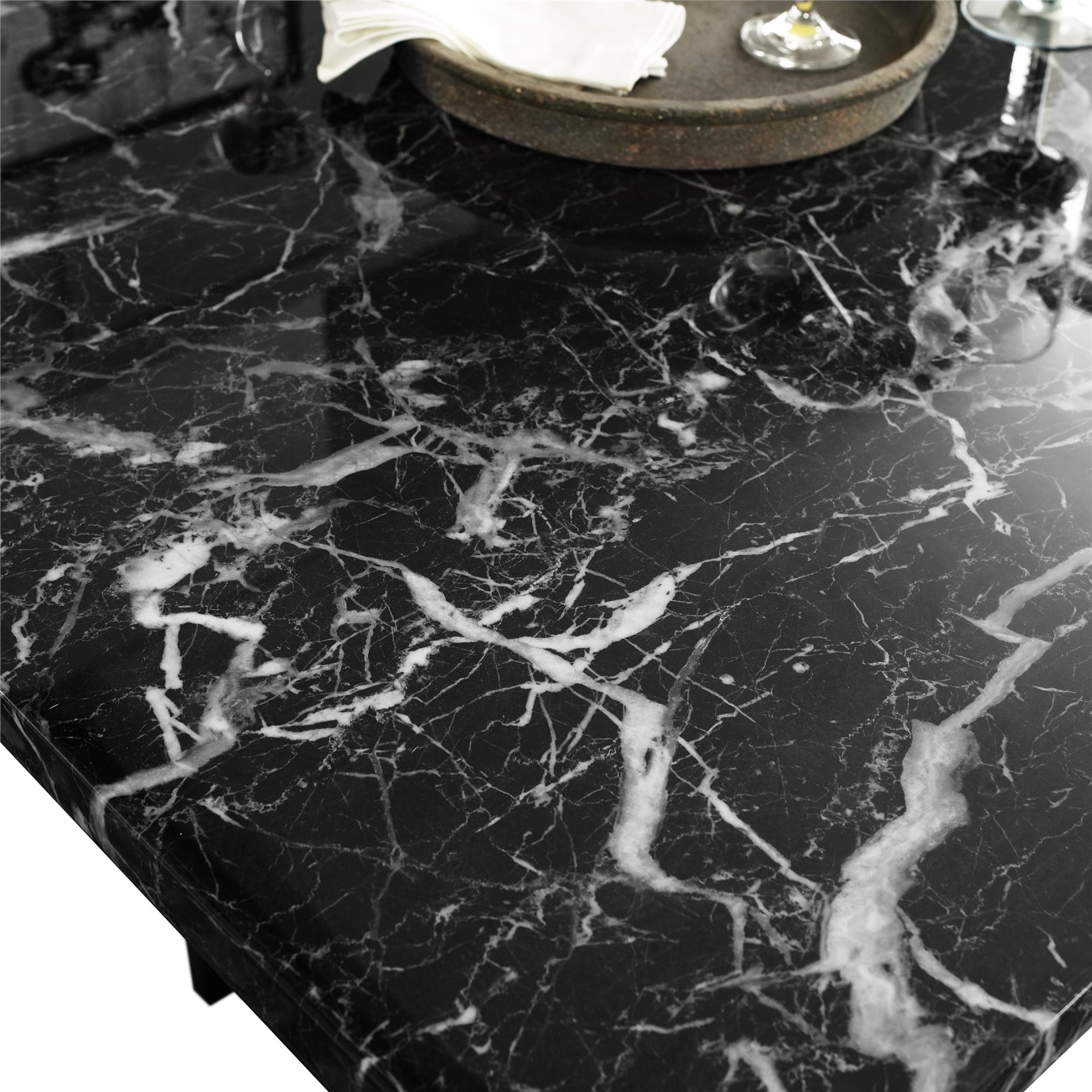 Dorel Living Andover 5-Piece Faux Marble Counter Height Dining Set ... Dorel Living Andover 5-Piece Faux Marble Counter Height Dining Set ...