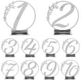 thumbnail image 4 of MERRYHAPY 10-Pack Elegant Clear Acrylic Reserved Seating Signs for Weddings, Parties, Events, Table Place Cards Decorations, 4 of 8