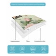 thumbnail image 5 of Quilts Twin Size, Vintage Butterfly Roses Soft Comforter Bedding Set for Bed, Spring Botanical Floral Lightweight Quilted Bedspread with Pillow Cover(2 Pieces) for All Season, 68x86 Inch, 5 of 6