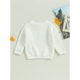 thumbnail image 4 of Bagilaanoe Newborn Baby Girl Knitted Sweater Long Sleeve Flower Pullover 3M 6M 9M 12M 18M 24M Infant Warm Jumpers Tops Fall Loose Knitwear, 4 of 8