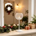 thumbnail image 4 of Wrought Iron Candlestick Holder Modern Spherical Mesh Tealight Stand for Dining Table Fireplace Mantel Room Centerpiece, 4 of 6