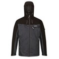 thumbnail image 1 of Regatta - Chaqueta Impermeable Highton Stretch para Hombre (Ceniza, Negro) Regatta UTRG4936_ashblack, 1 of 5