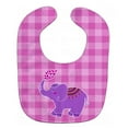 thumbnail image 1 of Carolines Treasures BB7161BIB Purple Elephant Baby Bib, 1 of 3