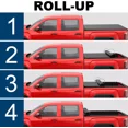thumbnail image 3 of Soft Roll Up Truck Bed Tonneau Cover for 2009-2024 Ford F-150 F150 6.5FT (78") Fleetside Bed, 3 of 7