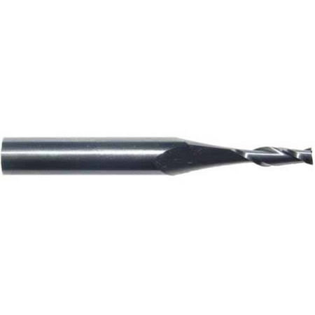Safety Speed Cut Router Magnate 2001 Spiral 2 Flute Solid Carbide Router Bit, Up Cut; 1/8