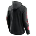 thumbnail image 3 of Men's Fanatics Black Houston Rockets Home Court Pullover Hoodie, 3 of 3