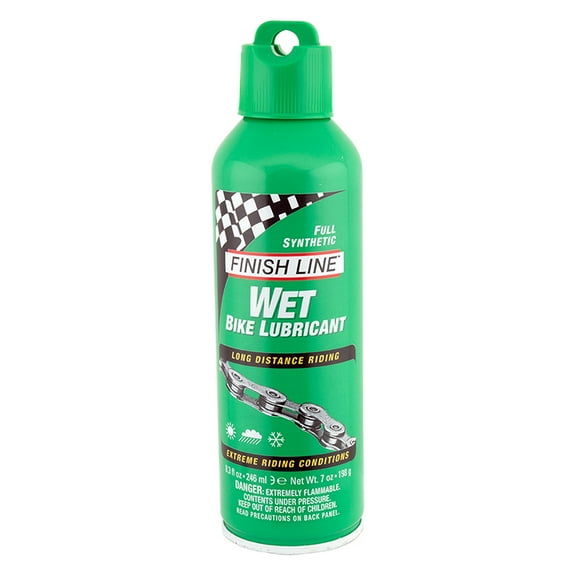 Finish Line Wet Bike Lubricant Lube F-l Cross Country Wet 8oz Aero